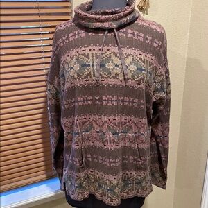 Chaps cowl neck pullover